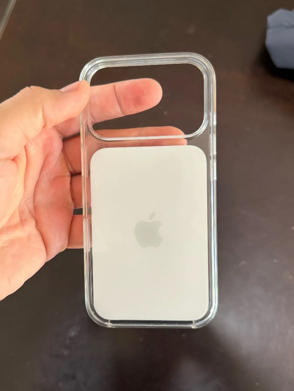 Iphone 17 pro apple clear case